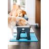 image:imageDexas Pets Adjustable Height Double Pet Feeder with Stainless Steel BowlsLight Gray