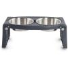 image:imageDexas Pets Adjustable Height Double Pet Feeder with Stainless Steel BowlsStainless Steel Bowls