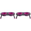 image:imageDexas Pets Double Elevated Pet Feeder 25 Cup Bowls Pro Blue PW1104322194Fuchsia