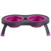 image:imageDexas Pets Double Elevated Pet Feeder 25 Cup Bowls Pro Blue PW1104322194Fuchsia