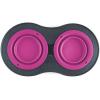 image:imageDexas Pets Double Elevated Pet Feeder 25 Cup Bowls Pro Blue PW1104322194GrayPink