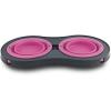 image:imageDexas Pets Double Elevated Pet Feeder 25 Cup Bowls Pro Blue PW1104322194GrayPink