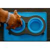 image:imageDexas Pets Double Elevated Pet Feeder 25 Cup Bowls Pro Blue PW1104322194Pro Blue