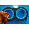 image:imageDexas Pets Double Elevated Pet Feeder 25 Cup Bowls Pro Blue PW1104322194Pro Blue