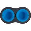 image:imageDexas Pets Double Elevated Pet Feeder 25 Cup Bowls Pro Blue PW1104322194Pro Blue