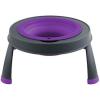 image:imageDexas Pets Single Elevated Pet FeederPet Bowl 4 Cup Capacity Fuchsia Large4 Cup CapacityGrayPurple