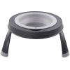 image:imageDexas Pets Single Elevated Pet FeederPet Bowl 4 Cup Capacity Fuchsia Large4 Cup CapacityLight Gray