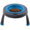 image:imageDexas Pets Single Elevated Pet FeederPet Bowl 4 Cup Capacity Fuchsia Large4 Cup CapacityPro Blue