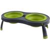 image:imageDexas Pets Double Elevated Pet Feeder 25 Cup Bowls Pro Blue PW1104322194GrayGreen