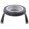 image:imageDexas Pets Single Elevated Pet FeederPet Bowl 4 Cup Capacity Fuchsia Large4 Cup CapacityLight Gray