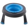 image:imageDexas Pets Single Elevated Pet FeederPet Bowl 4 Cup Capacity Fuchsia Large4 Cup CapacityPro Blue