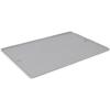 image:imageDexas Pets Grippmat Flexible NonSlip Pet PlacematSpill Catcher for Dog Bowls and Cat Bowls 17 by 235 Inches GrayLight Gray