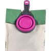image:imageDexas Popware for Pets Collapsible Klip Scoop 3 in 1 Design Convenient Measuring Cup Food Scooper and Bag Clip1 Cup Capacity Pet Food Scoop Versatile Food Measuring Cups Portion Control GrayGreenFuchsia