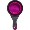 image:imageDexas Popware for Pets Collapsible Klip Scoop 3 in 1 Design Convenient Measuring Cup Food Scooper and Bag Clip1 Cup Capacity Pet Food Scoop Versatile Food Measuring Cups Portion Control GrayGreenFuchsia