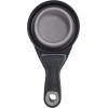 image:imageDexas Popware for Pets Collapsible Klip Scoop 3 in 1 Design Convenient Measuring Cup Food Scooper and Bag Clip1 Cup Capacity Pet Food Scoop Versatile Food Measuring Cups Portion Control GrayGreenLight Gray