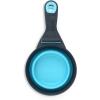 image:imageDexas Popware for Pets Collapsible Klip Scoop 3 in 1 Design Convenient Measuring Cup Food Scooper and Bag Clip1 Cup Capacity Pet Food Scoop Versatile Food Measuring Cups Portion Control GrayGreenGrayBlue