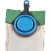 image:imageDexas Popware for Pets Collapsible Klip Scoop 3 in 1 Design Convenient Measuring Cup Food Scooper and Bag Clip1 Cup Capacity Pet Food Scoop Versatile Food Measuring Cups Portion Control GrayGreenPro Blue