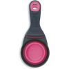 image:imageDexas Popware for Pets Collapsible Klip Scoop 3 in 1 Design Convenient Measuring Cup Food Scooper and Bag Clip1 Cup Capacity Pet Food Scoop Versatile Food Measuring Cups Portion Control GrayGreenGrayPink