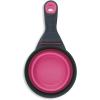 image:imageDexas Popware for Pets Collapsible Klip Scoop 3 in 1 Design Convenient Measuring Cup Food Scooper and Bag Clip1 Cup Capacity Pet Food Scoop Versatile Food Measuring Cups Portion Control GrayGreenGrayPink