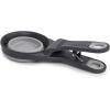 image:imageDexas Popware for Pets Collapsible Klip Scoop 3 in 1 Design Convenient Measuring Cup Food Scooper and Bag Clip1 Cup Capacity Pet Food Scoop Versatile Food Measuring Cups Portion Control GrayGreenLight Gray