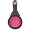 image:imageDexas Popware for Pets Collapsible Klip Scoop 3 in 1 Design Convenient Measuring Cup Food Scooper and Bag Clip1 Cup Capacity Pet Food Scoop Versatile Food Measuring Cups Portion Control GrayGreenGrayPink