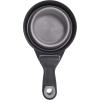 image:imageDexas Popware for Pets Collapsible Klip Scoop 3 in 1 Design Convenient Measuring Cup Food Scooper and Bag Clip1 Cup Capacity Pet Food Scoop Versatile Food Measuring Cups Portion Control GrayGreenLight Gray