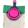 image:imageDexas Popware for Pets Collapsible Klip Scoop 3 in 1 Design Convenient Measuring Cup Food Scooper and Bag Clip1 Cup Capacity Pet Food Scoop Versatile Food Measuring Cups Portion Control GrayGreenFuchsia