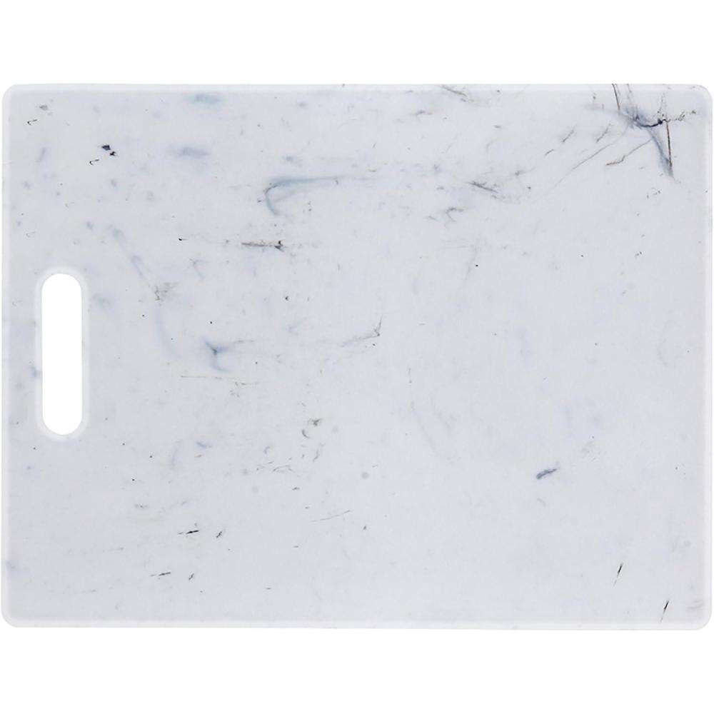 image:imageDexas Cutting Board with Rounded Corners 875 x 11 Inches PolyMarble ColorWhite PolyMarble Color