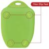 image:imageDexas Chop amp Serve Cutting Board 125 by 20 inches White with Black Handles 3293225Solid Green