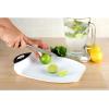 image:imageDexas Chop amp Serve Cutting Board 125 by 20 inches White with Black Handles 3293225White with Black Handle