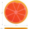 image:imageDexas Citrus Slice Cutting BoardServing Board 9 inches OrangeGrapefruit