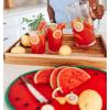 image:imageDexas Citrus Slice Cutting BoardServing Board 9 inches OrangeWatermelon