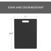 image:imageDexas Classic Jelli Cutting Board with Handle 85 by 11 inches White Granite PatternGray