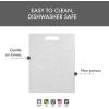 image:imageDexas Classic Jelli Cutting Board with Handle 85 by 11 inches White Granite PatternWhite Granite Pattern