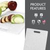 image:imageDexas Classic Jelli Cutting Board with Handle 85 by 11 inches White Granite PatternWhite Granite Pattern