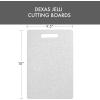image:imageDexas Classic Jelli Cutting Board with Handle 85 by 11 inches White Granite PatternWhite Granite Pattern