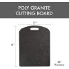 image:imageDexas Decorator House SuperBoard Cutting Board with Rounded Corners 12 by 16 inches GraniteHeavy Granite