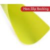 image:imageDexas Heavy Duty Cutting Board Grippmat Flexible Cutting Boards for Kitchen Set of 4 Non Slip Plastic Board Cutting Mat 115 by 14 inches Gray Turquoise White Green Set Kitchen GadgetsGray Red White Green