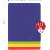 image:imageDexas Heavy Duty Cutting Board Grippmat Flexible Cutting Boards for Kitchen Set of 4 Non Slip Plastic Board Cutting Mat 115 by 14 inches Gray Turquoise White Green Set Kitchen GadgetsBlue  Green  Yellow and Red