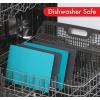image:imageDexas Heavy Duty Cutting Board Grippmat Flexible Cutting Boards for Kitchen Set of 4 Non Slip Plastic Board Cutting Mat 115 by 14 inches Gray Turquoise White Green Set Kitchen GadgetsGray  Turquoise  White  Green