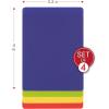 image:imageDexas Heavy Duty Cutting Board Grippmat Flexible Cutting Boards for Kitchen Set of 4 Non Slip Plastic Board Cutting Mat 115 by 14 inches Gray Turquoise White Green Set Kitchen GadgetsBlue Green Yellow Red