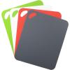 image:imageDexas Heavy Duty Cutting Board Grippmat Flexible Cutting Boards for Kitchen Set of 4 Non Slip Plastic Board Cutting Mat 115 by 14 inches Gray Turquoise White Green Set Kitchen GadgetsGray  Red  White and Green