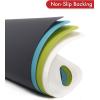 image:imageDexas Heavy Duty Cutting Board Grippmat Flexible Cutting Boards for Kitchen Set of 4 Non Slip Plastic Board Cutting Mat 115 by 14 inches Gray Turquoise White Green Set Kitchen GadgetsGray  Turquoise  White  Green