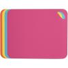 image:imageDexas Heavy Duty Cutting Board Grippmat Flexible Cutting Boards for Kitchen Set of 4 Non Slip Plastic Board Cutting Mat 115 by 14 inches Gray Turquoise White Green Set Kitchen GadgetsTurquoise  Pink  Orange  Yellow