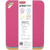 image:imageDexas Heavy Duty Cutting Board Grippmat Flexible Cutting Boards for Kitchen Set of 4 Non Slip Plastic Board Cutting Mat 115 by 14 inches Gray Turquoise White Green Set Kitchen GadgetsTurquoise  Pink  Orange  Yellow