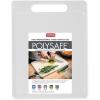 image:imageDexas NSF Polysafe Cutting Board with Handle 95 x 15 Inches Reversible NonSlip Kitchen Cutting Board WhiteConcave