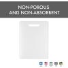 image:imageDexas NSF Polysafe Cutting Board with Handle 95 x 15 Inches Reversible NonSlip Kitchen Cutting Board WhiteFlat