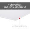 image:imageDexas NSF Polysafe Cutting Board with Handle 95 x 15 Inches Reversible NonSlip Kitchen Cutting Board WhiteFlat