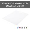 image:imageDexas NSF Polysafe Cutting Board with Handle 95 x 15 Inches Reversible NonSlip Kitchen Cutting Board WhiteFlat