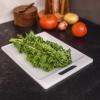 image:imageDexas NSF Polysafe Cutting Board with Handle 95 x 15 Inches Reversible NonSlip Kitchen Cutting Board WhiteFlat